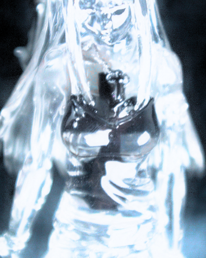 ryo - 3D Clear Cross Charm