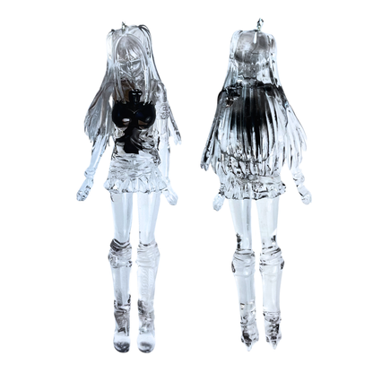 ryo - 3D Clear Cross Charm