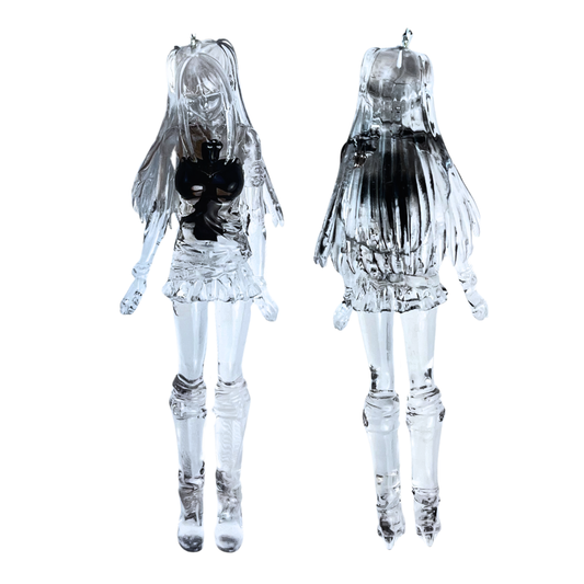 ryo - 3D Clear Cross Charm