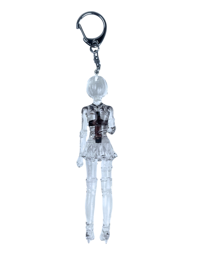SHO - 3D Clear Cross Charm