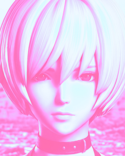 SHO - 3D Clear Cross Charm