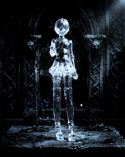 SHO - 3D Clear Cross Charm