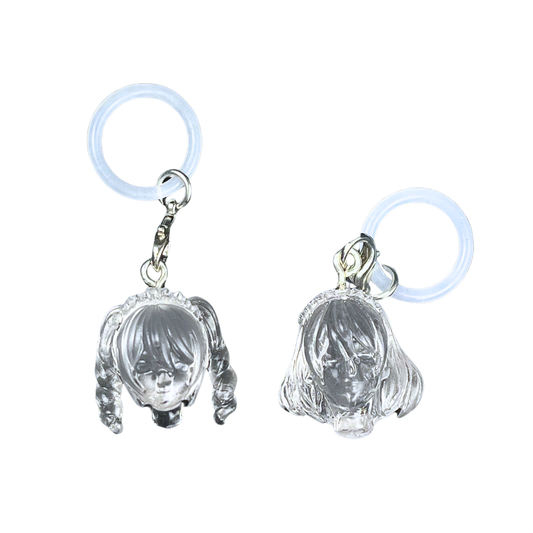 Sculptural Head Charm