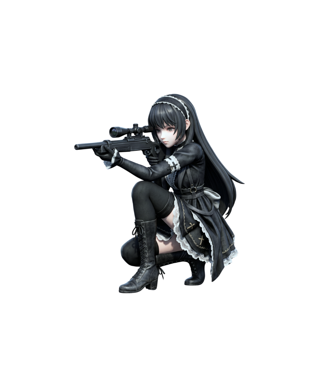 mai - 3D Clear Sniper Charm
