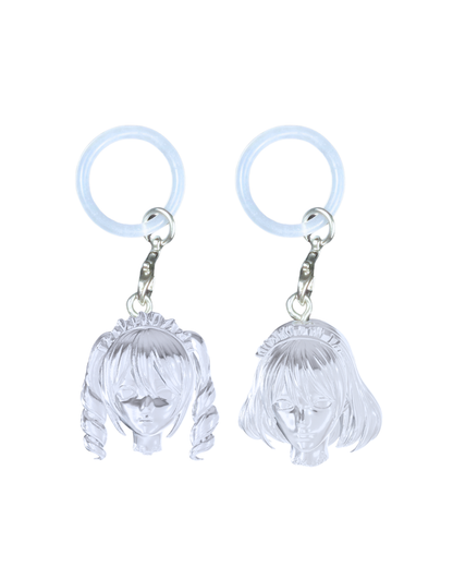 Sculptural Head Charm【randomly】